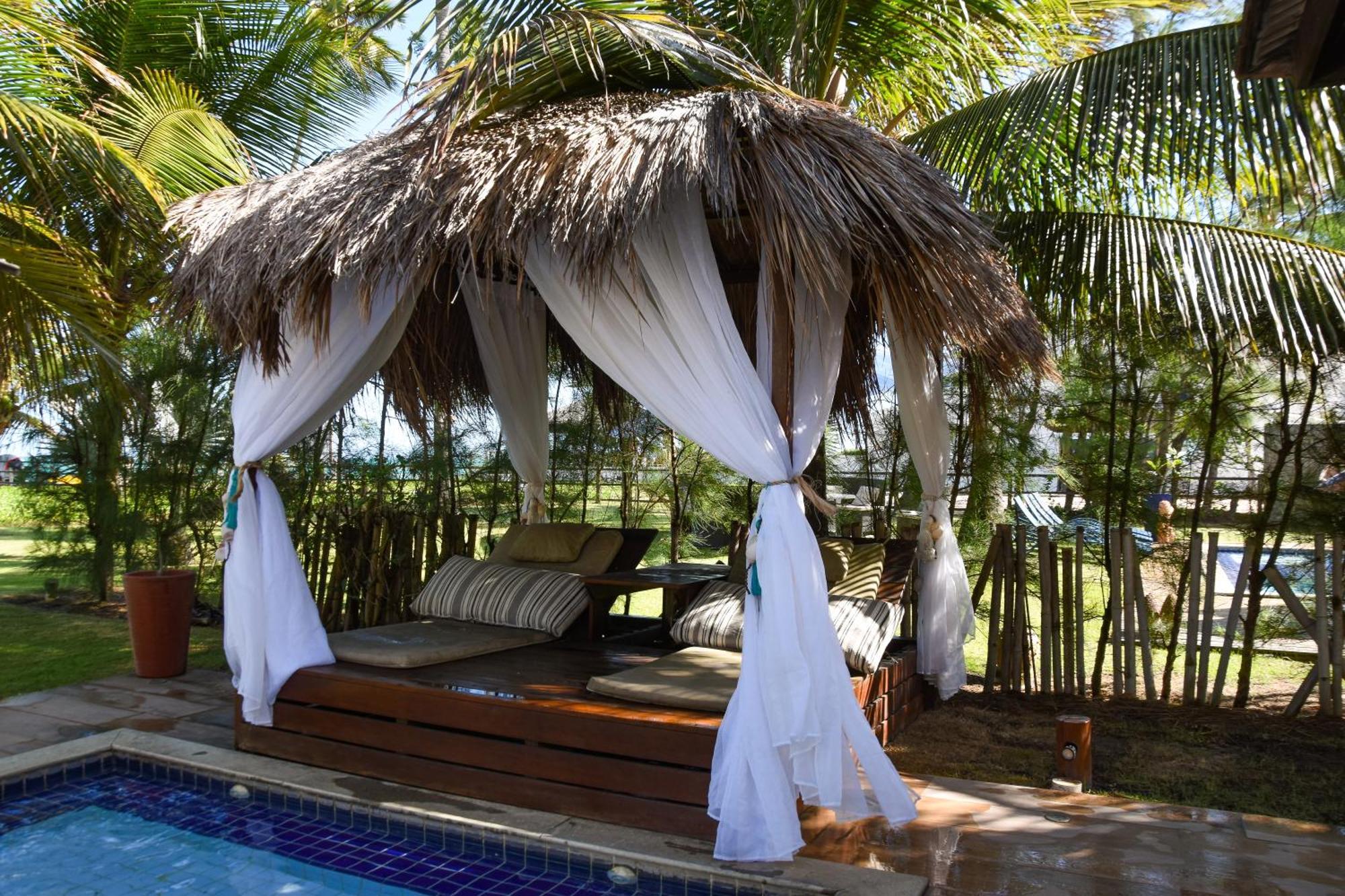 Bangalo Luxo Beira Mar Carneiros Beach Resort プライア・ドス・カルネイロス エクステリア 写真